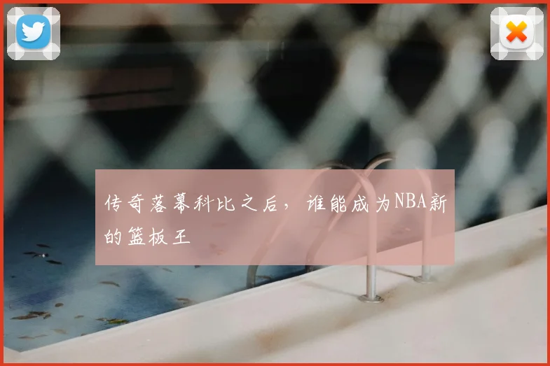 传奇落幕科比之后,谁能成为NBA新的篮板王